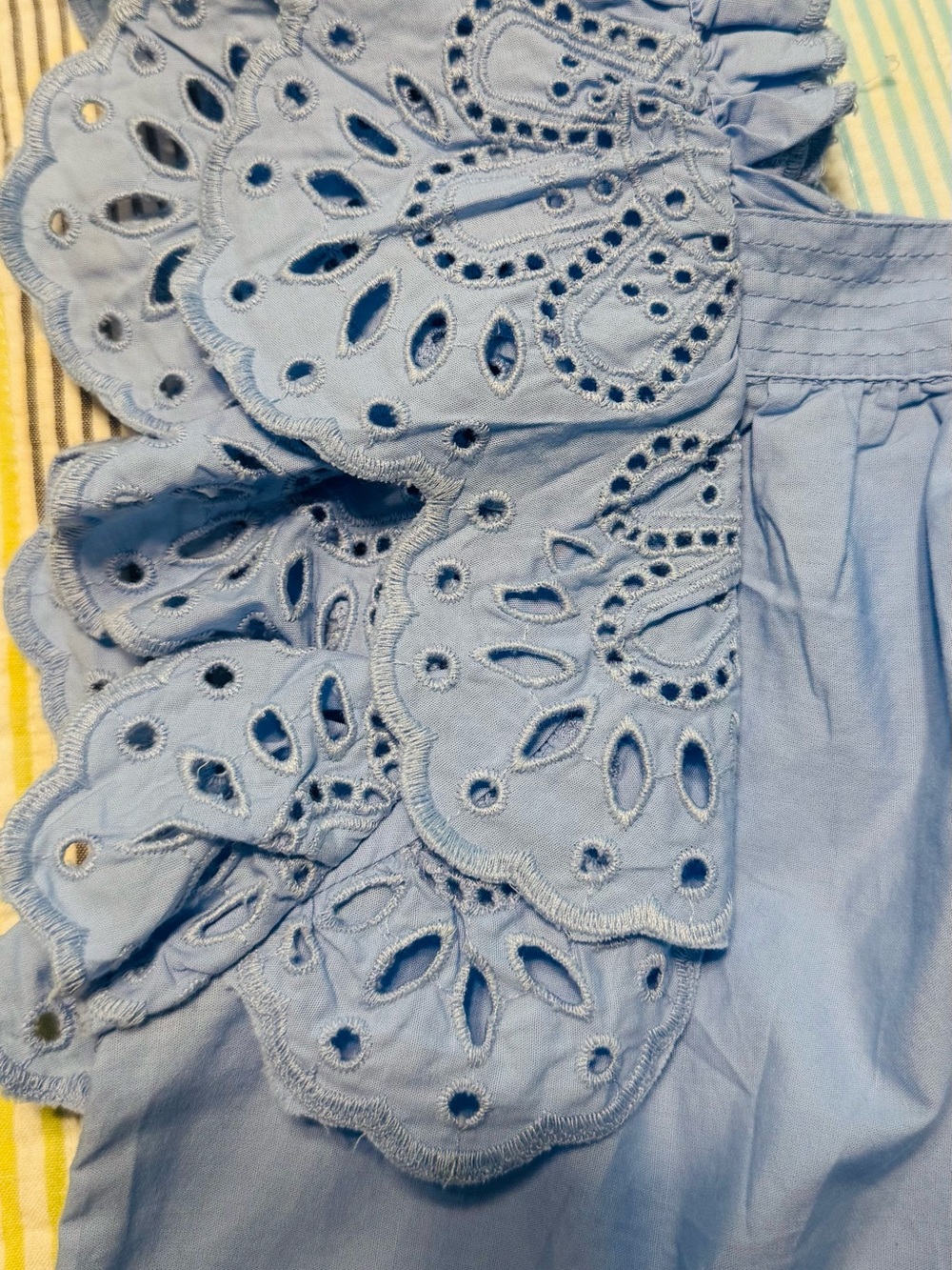CROWN & IVY light blue blouse - Picture 4 of 8